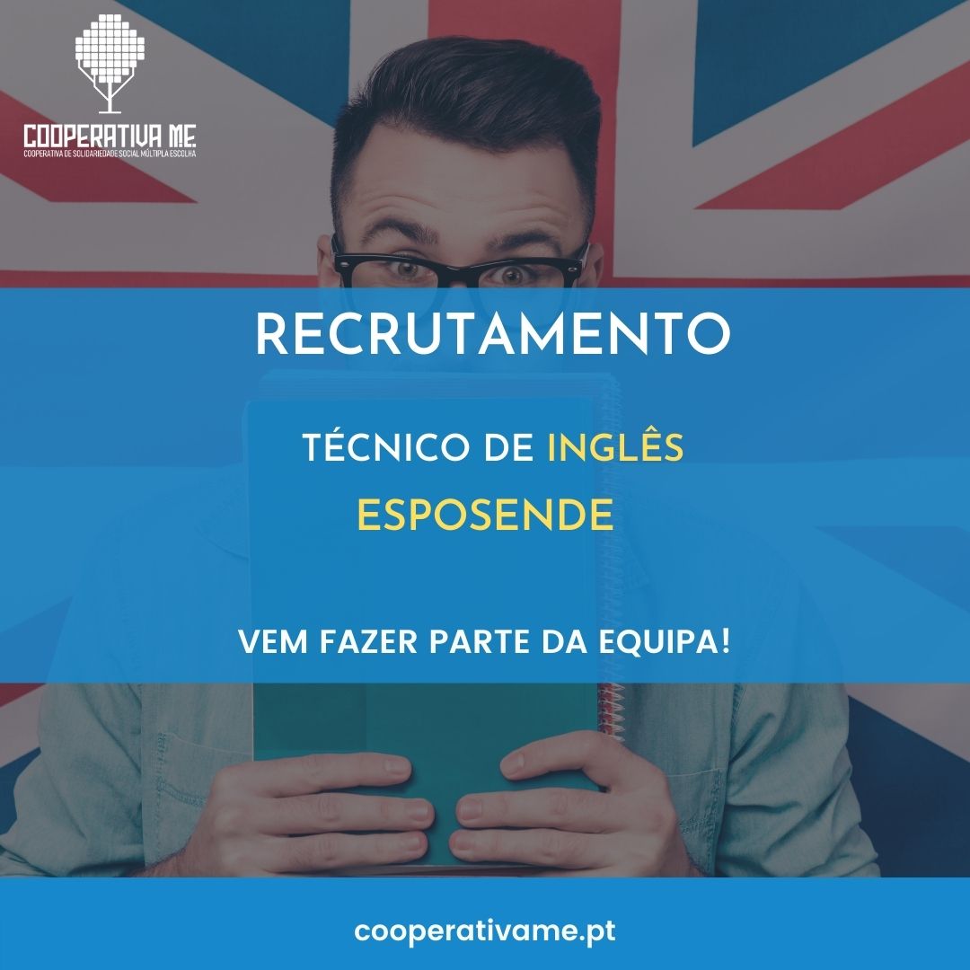 Recrutamento de Inglês para Esposende